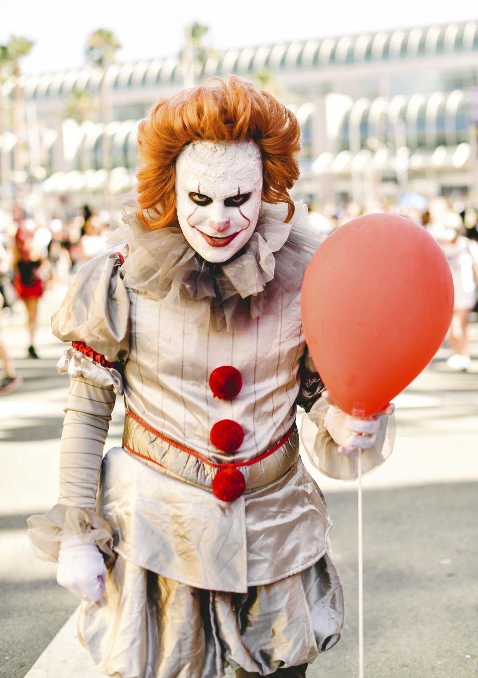 Pennywise from IT cosplayer