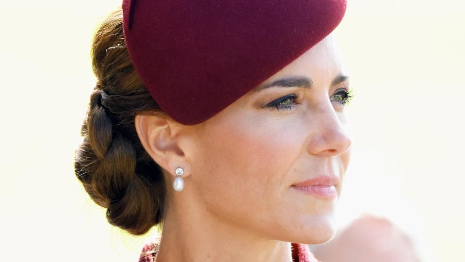 Kate Middleton at the memorial service for Queen Elizabeth's one year anniversary