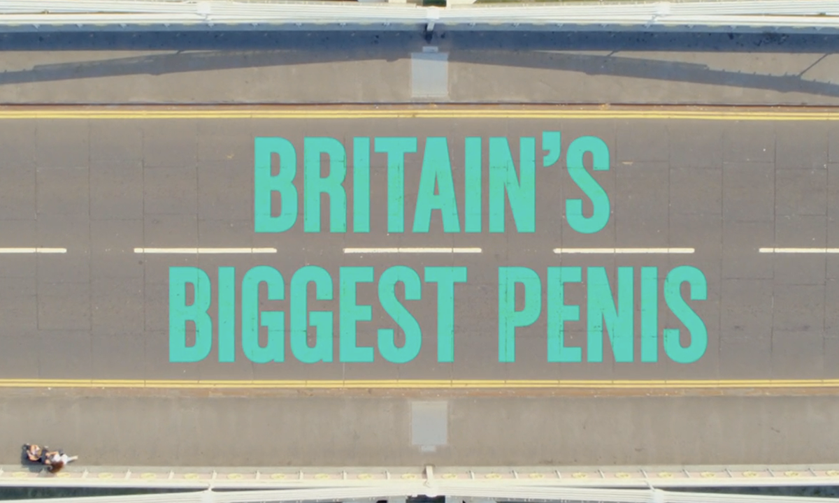 The man with Britain's biggest penis appeared on This Morning. (ITV screengrab)