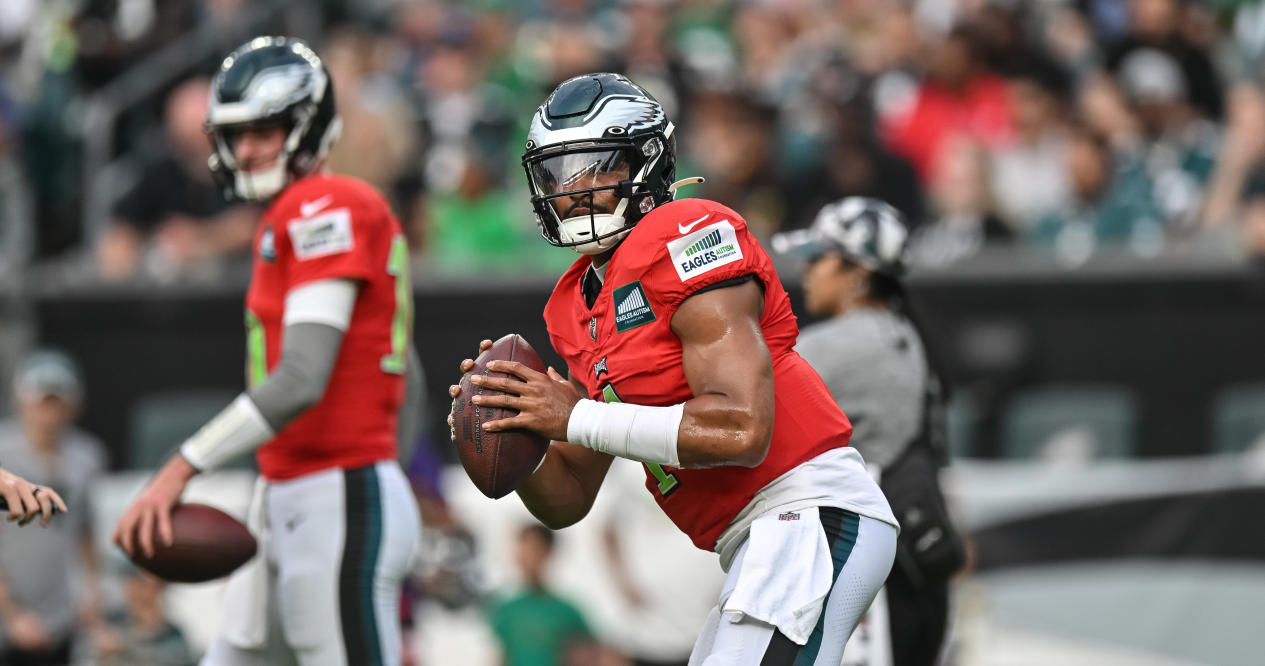 Philadelphia Eagles passing game shouldn't be judged by first two NFL preseason  games