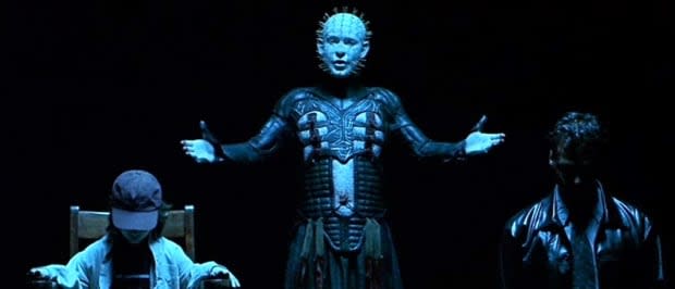 Pinhead in "Hellraiser: Inferno"<p>Dimension Films</p>