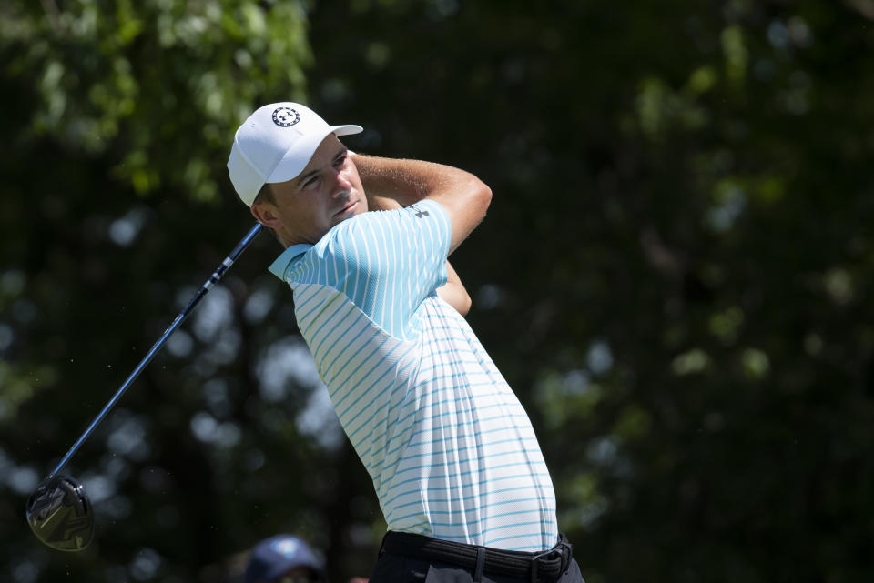 Jordan Spieth is worth paying up for in DFS at the PGA Championship. (AP Photo/Emil Lippe)