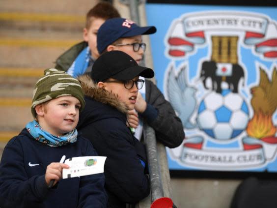 Clubs like Coventry City are on the brink of a financial crisis (Getty)