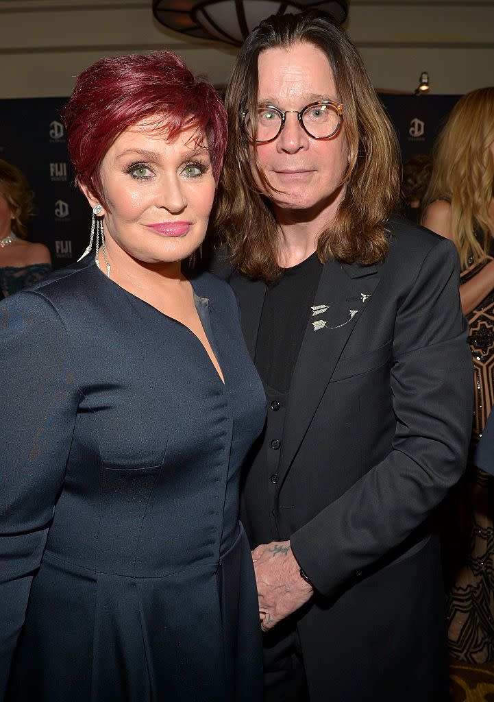Sharon was Ozzy Osbourne's manager before they began dating.