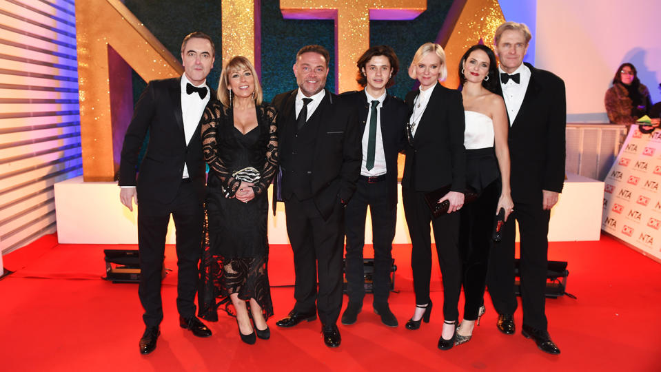 The current cast of Cold Feet, which has just aired its ninth series