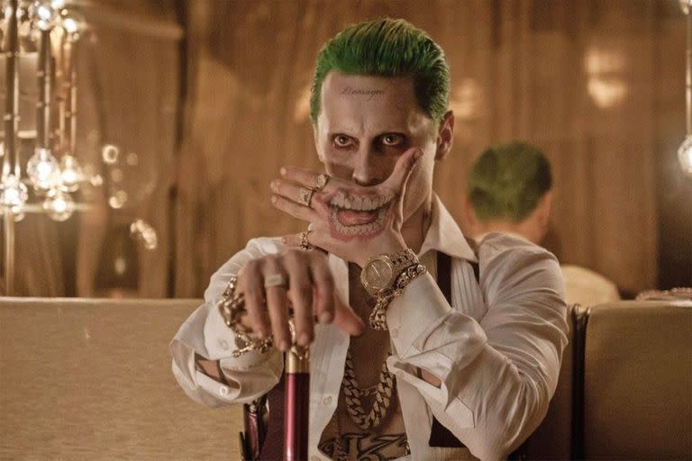 Jared Leto como el Guasón de Escuadrón Suicida