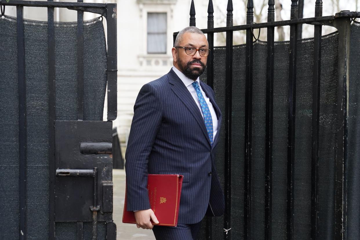 British nationals trapped in Sudan have said they feel ‘abandoned’ by the UK Government as Foreign Secretary James Cleverly warned that help will remain ‘severely limited’ until a ceasefire is reached (Stefan Rousseau/PA) (PA Wire)