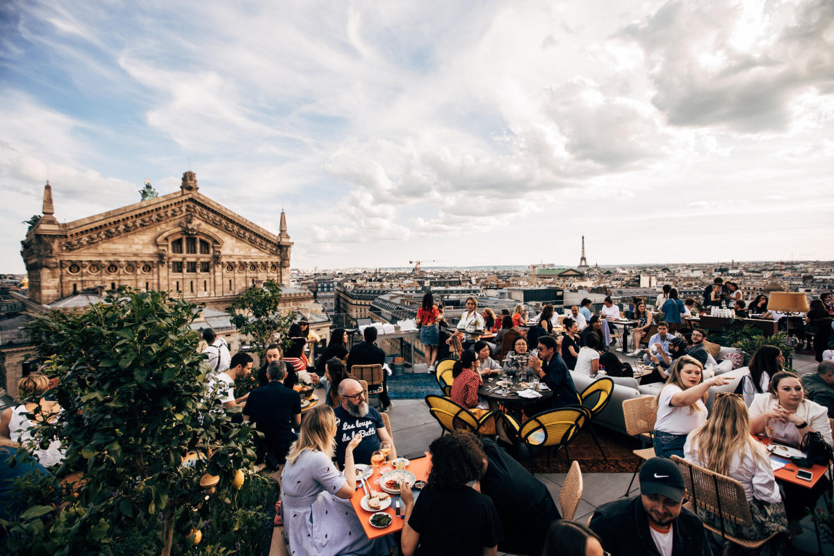 Le rooftop des Galeries Lafayette : du shopping et un cocktail