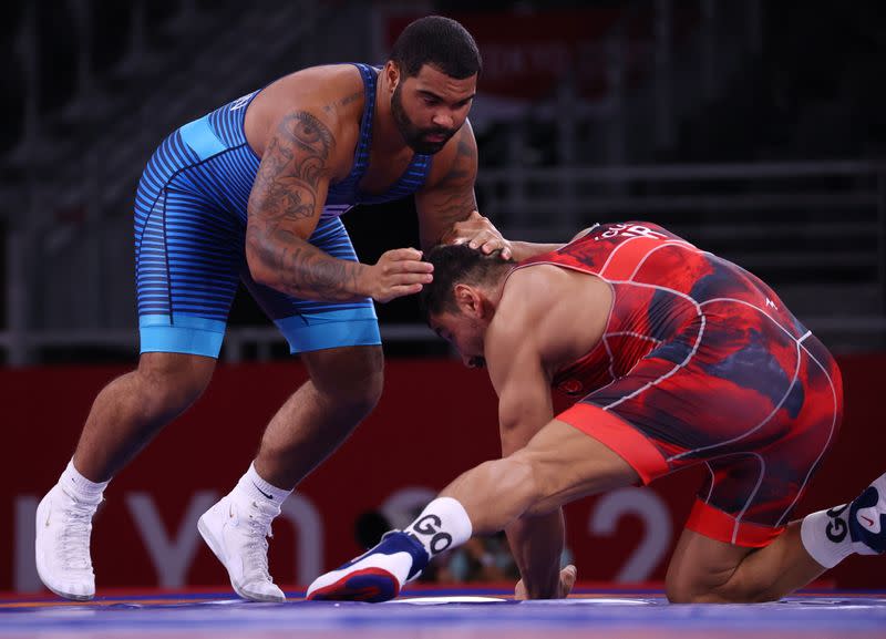 Wrestling - Freestyle - Men's 125kg - Quarterfinal