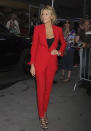 <p><b>Blake Lively</b></p> <p>Blake Lively has screen siren appeal down to a science (her announcement as the new face of Gucci seemed all but a given), but surprised us anew when she stepped out in a fiery monochrome red power suit courtesy of Michael Kors while in New York to promote her most recent film, <em>Savages</em>.</p>