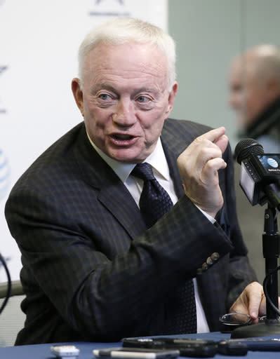 Cowboys owner Jerry Jones (AP)