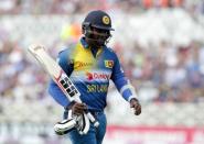 Britain Cricket - England v Sri Lanka - First One Day International - Trent Bridge - 21/6/16 Sri Lanka's Angelo Mathews looks dejected after losing his wicket Action Images via Reuters / Ed Sykes Livepic