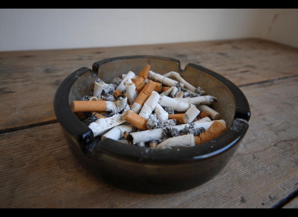 Twenty-eight percent of smokers said they are addicted or dependent on cigarettes, and 72 percent of smokers say "I choose when I smoke and can go without at any time."  