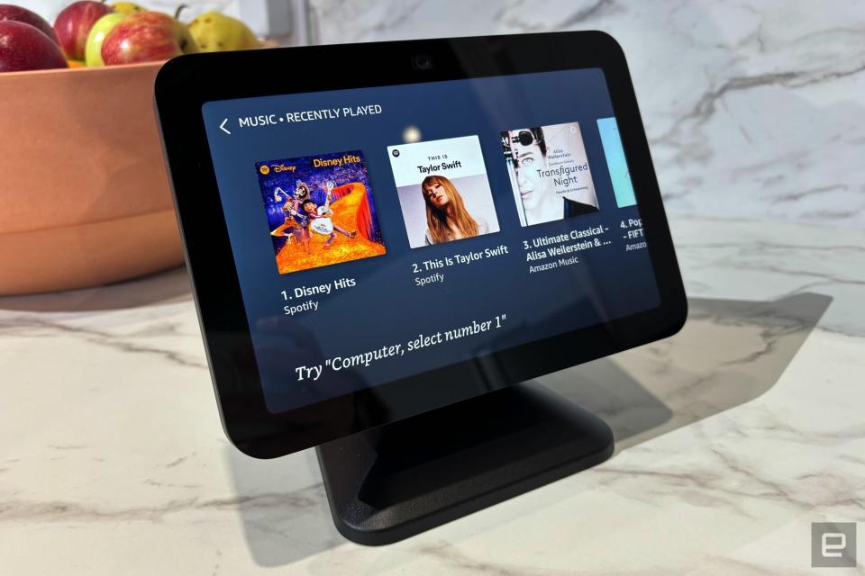 <p>Amazon Echo Show 8 (3rd gen) hands-on</p>
