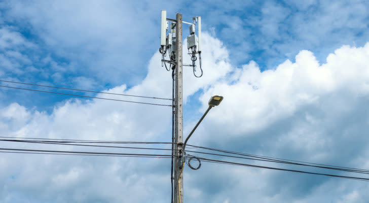 Image of a 5G telephone pole