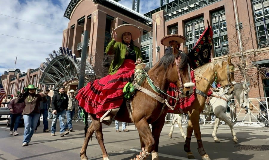 Coloradans grabbed their green and gathered in the Five Points neighborhood of Denver for the 62nd annual St. Patrick's Day parade on March 16, 2024.