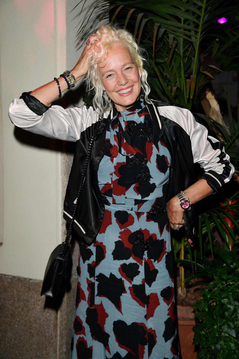 <p>Ellen Von Unwerth at the Dolce & Gabbana Queen Of Hearts party.</p>