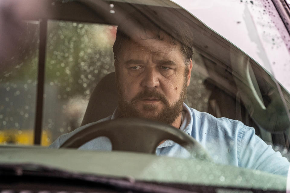 Russell Crowe in a still from Unhinged. (Altitude)