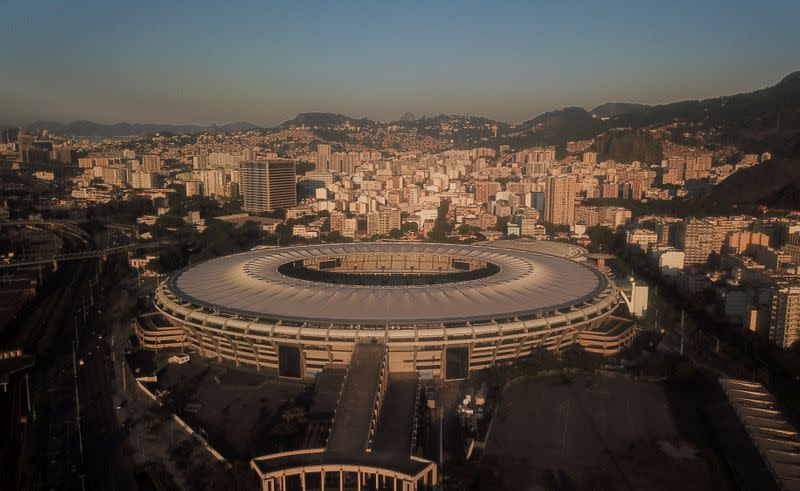 FOTO DE ARCHIVO. Una vista general del estadio Maracaná en Río de Janeiro, Brasil