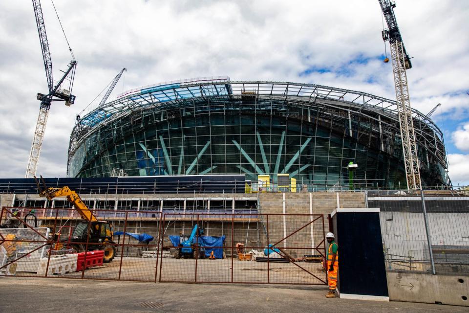 Fixture headache: Tottenham's new stadium might not be ready to stag the City clash on October 28: PA