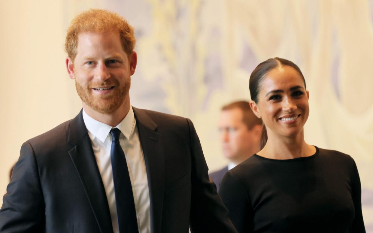 Lady Hussey is alleged to have said of the Duke and Duchess of Sussex's marriage: 'That will all end in tears' - Michael M Santiago/Getty Images