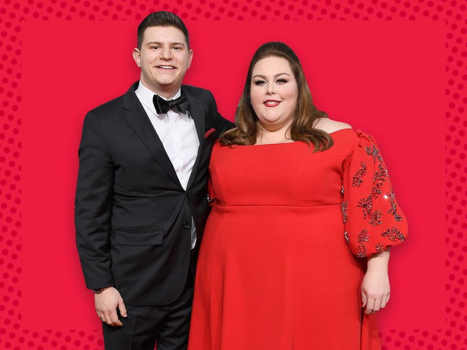 Chrissy Metz, 38, and her boyfriend, Hal Rosenfeld, 25, tear up the red carpet.