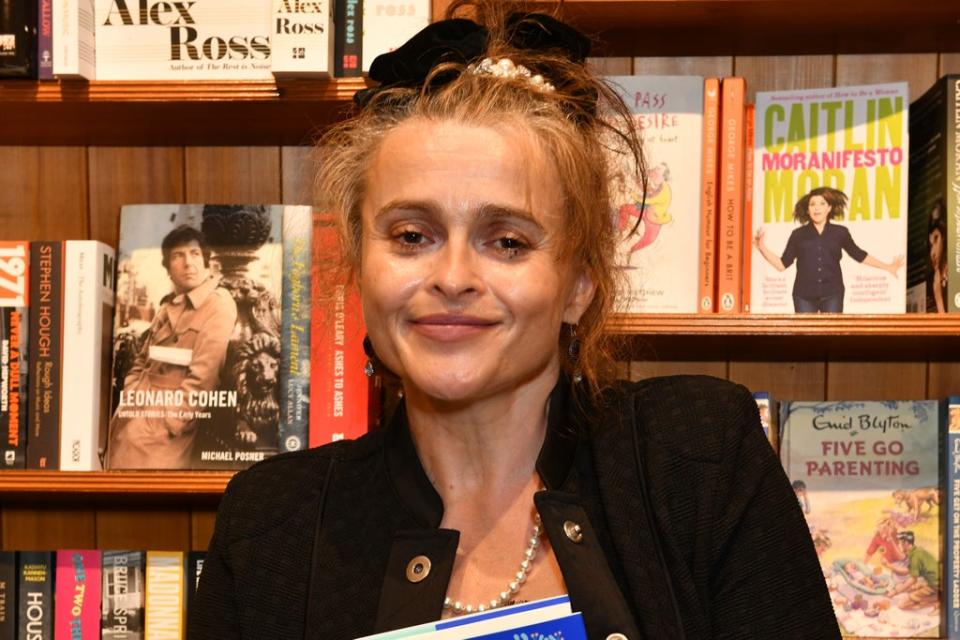 Helena Bonham Carter attends the launch of new poetry anthology 