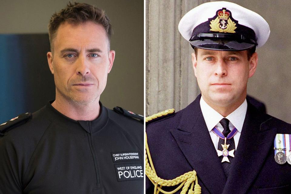 James Murray and Prince Andrew