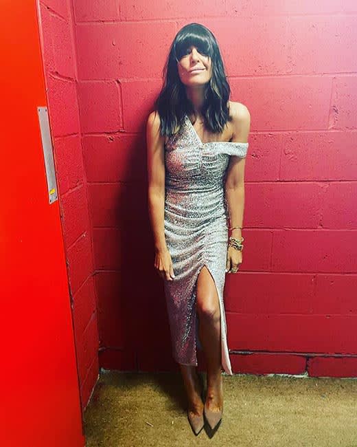 claudia-winkleman-sequin-dress