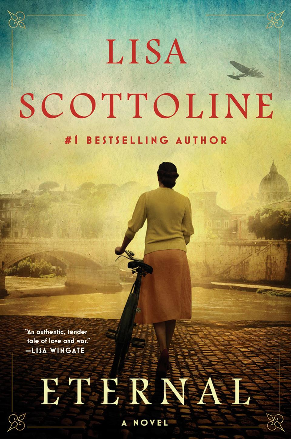 Author Lisa Scottoline will give a virtual talk May 12 about her latest historical novel "Eternal."