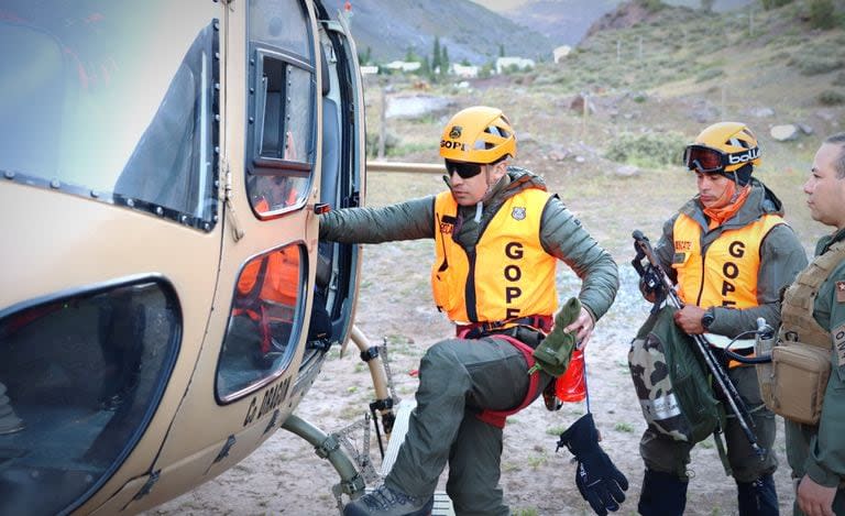 El operativo lo lleva adelante el Grupo de Operaciones Policiales Especiales (GOPE) de Carabineros de Chile