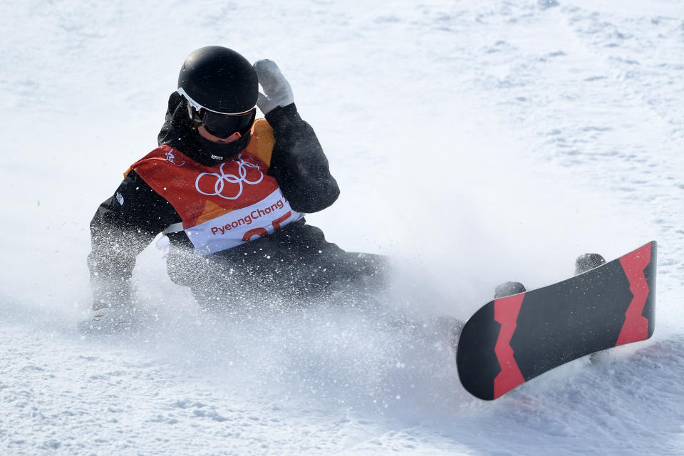 Crashes and wipeouts at the Winter Olympics