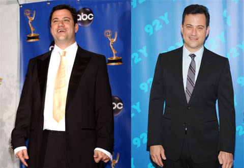 Talk show host and comedian Jimmy Kimmel credited his weight lost to advice from Oprah's Dr Oz