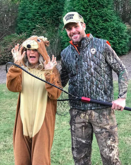 <p>“The only deer I am OK with @mfisher1212 ‘catching!’” the country singer doe wrote, adding “#HelpMe” and “#veganwifeproblems.” (Photo: <a rel="nofollow noopener" href="https://www.instagram.com/p/Ba7glD_lNgM/?hl=en&taken-by=carrieunderwood" target="_blank" data-ylk="slk:Carrie Underwood via Instagram;elm:context_link;itc:0;sec:content-canvas" class="link ">Carrie Underwood via Instagram</a>) </p>