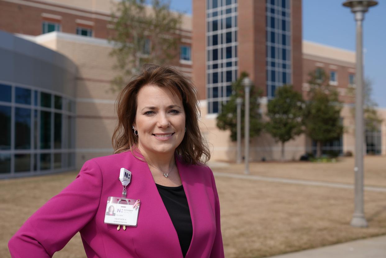Heather King is the president and chief operating officer at Novant Health Brunswick Medical Center.