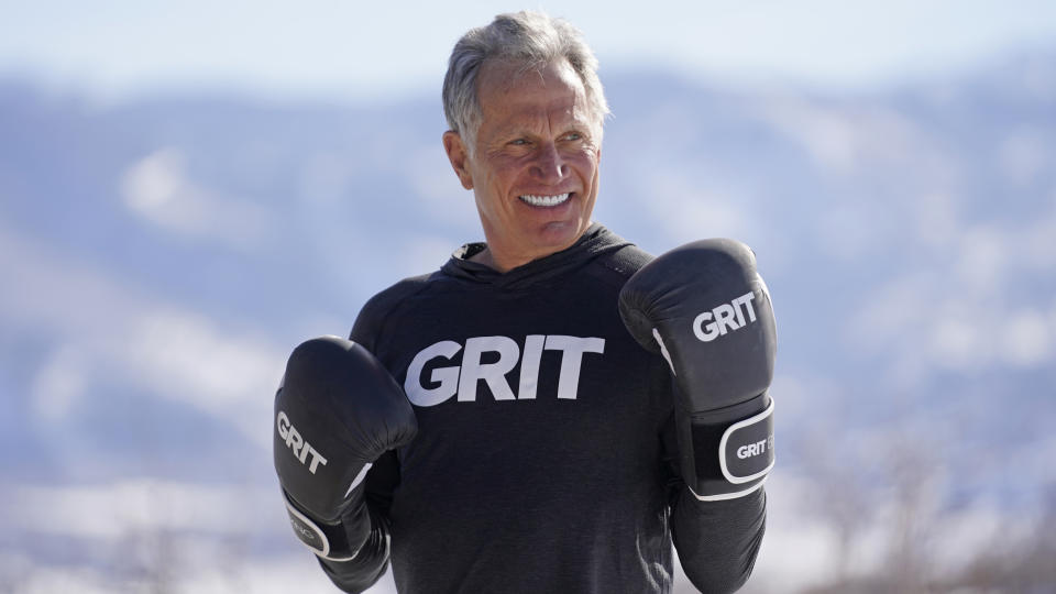 Bill Zanker is shown Friday, March 5, 2021, in Park City, Utah. Zanker, whose Grit Bxng gym in Union Square, Manhattan has been closed since March. Zanker is envisioning a comeback after being forced to close his luxury gym, Grit Bxng due to COVID-19 concerns. He's raising money to launch an at-home fitness business in the fall, which will mean eventually hiring to support a online business, including customer service and supply specialists. (AP Photo/Rick Bowmer)