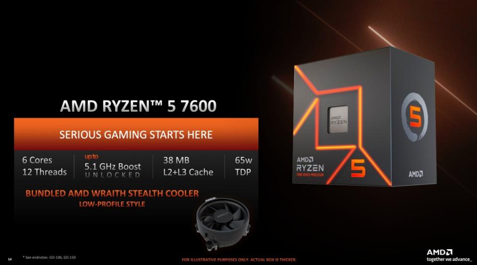 AMD推出整合3D V-Cache記憶體的Ryzen 7000X3D系列處理器，增加65W電功耗設計產品