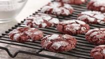 <p>These red velvet crinkle cookies are just what <a href="https://www.thedailymeal.com/holidays/12-things-you-didnt-know-about-santa-0?referrer=yahoo&category=beauty_food&include_utm=1&utm_medium=referral&utm_source=yahoo&utm_campaign=feed" rel="nofollow noopener" target="_blank" data-ylk="slk:Kris Kringle;elm:context_link;itc:0;sec:content-canvas" class="link ">Kris Kringle</a> might want on his plate of cookies. They’re soft and velvety, just like his bright red suit.</p> <p><a href="https://www.thedailymeal.com/recipe/red-velvet-crinkle-cookies?referrer=yahoo&category=beauty_food&include_utm=1&utm_medium=referral&utm_source=yahoo&utm_campaign=feed" rel="nofollow noopener" target="_blank" data-ylk="slk:For the Red Velvet Crinkle Cookies recipe, click here.;elm:context_link;itc:0;sec:content-canvas" class="link ">For the Red Velvet Crinkle Cookies recipe, click here.</a></p>