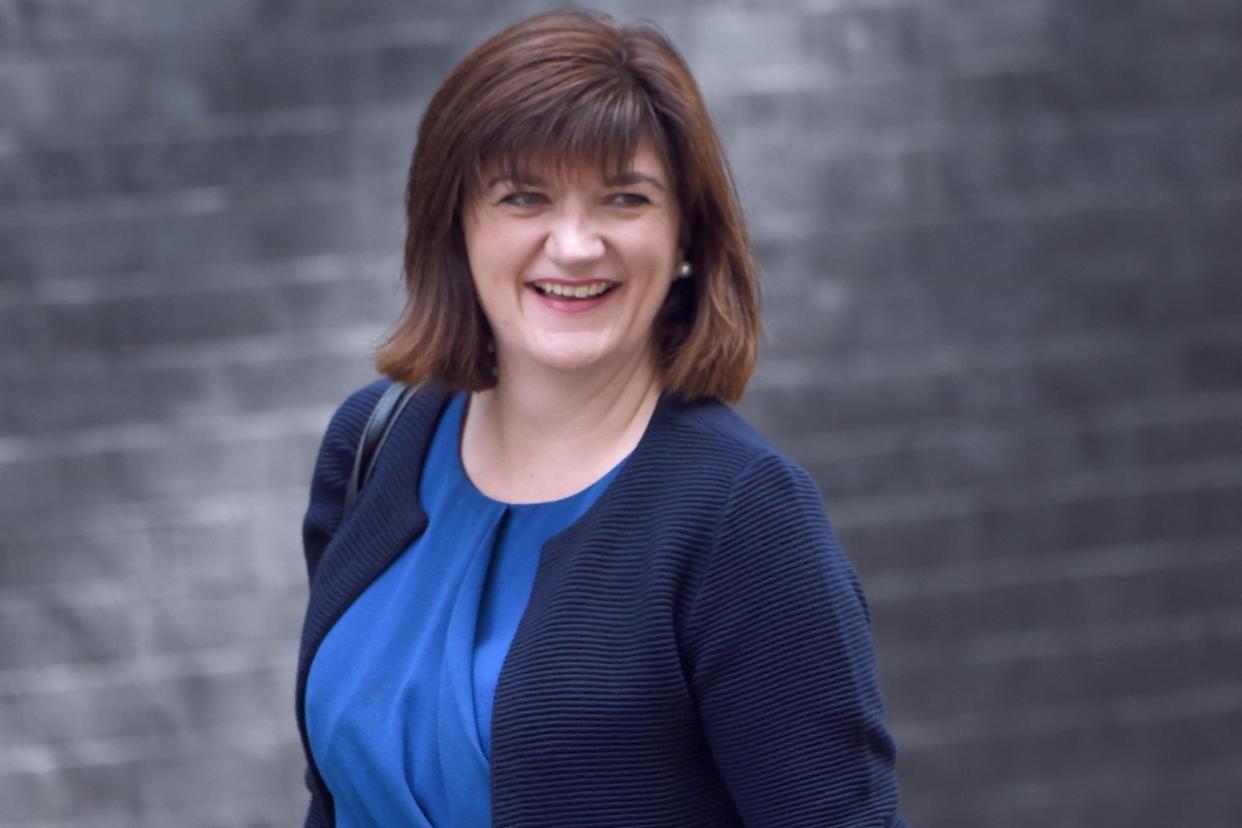 Quitting: Nicky Morgan announced her withdrawal from the group on Facebook: Jeremy Selwyn