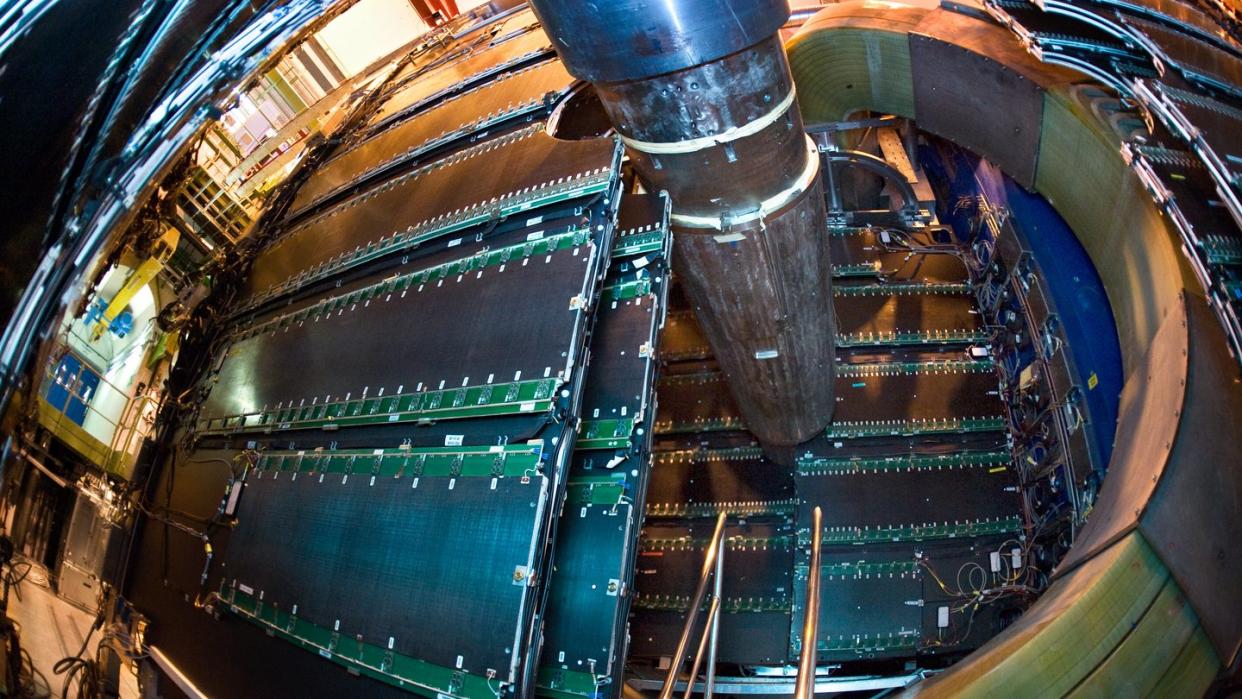 Am weltgrößten Teilchenbeschleuniger bei der Europäischen Organisation für Kernforschung Cern wird das Experiment «Alice» durchgeführt. Foto: Mona Schweizer/Cern