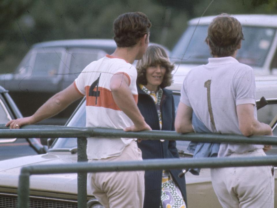 Prince Charles and Camilla Parker-Bowles in 1972