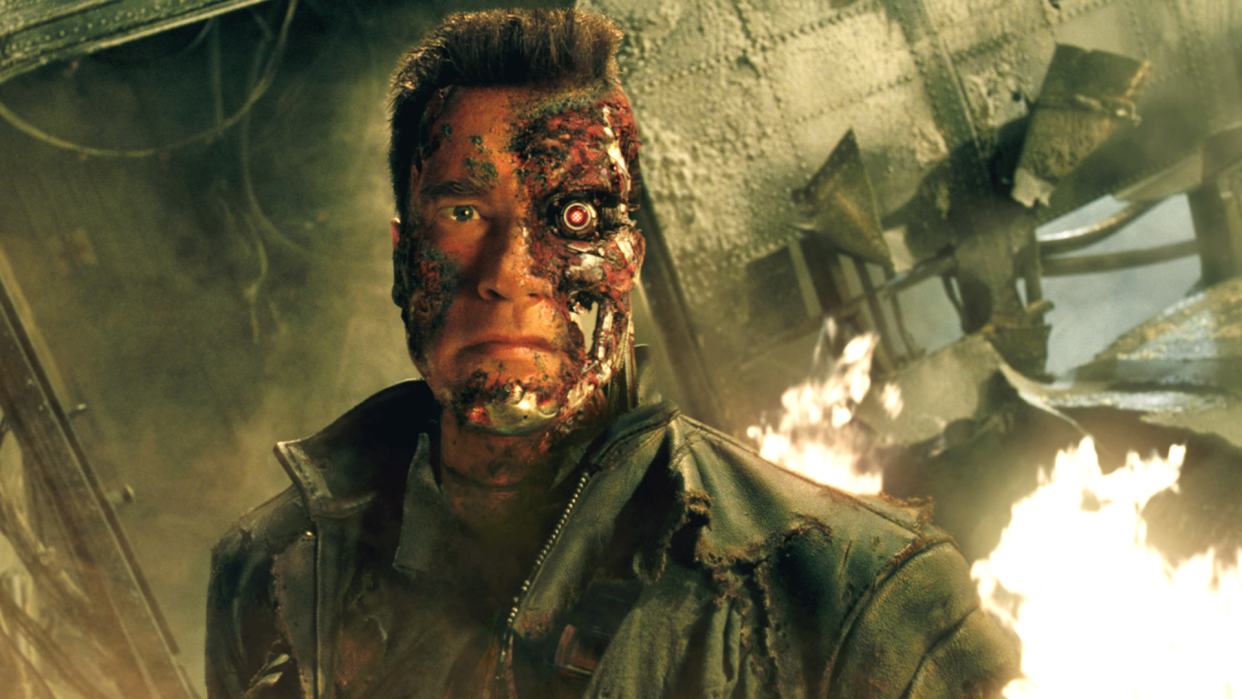 Arnold Schwarzenegger in Terminator 3: Rise of the Machines. (Photo: Courtesy Everett Collection)