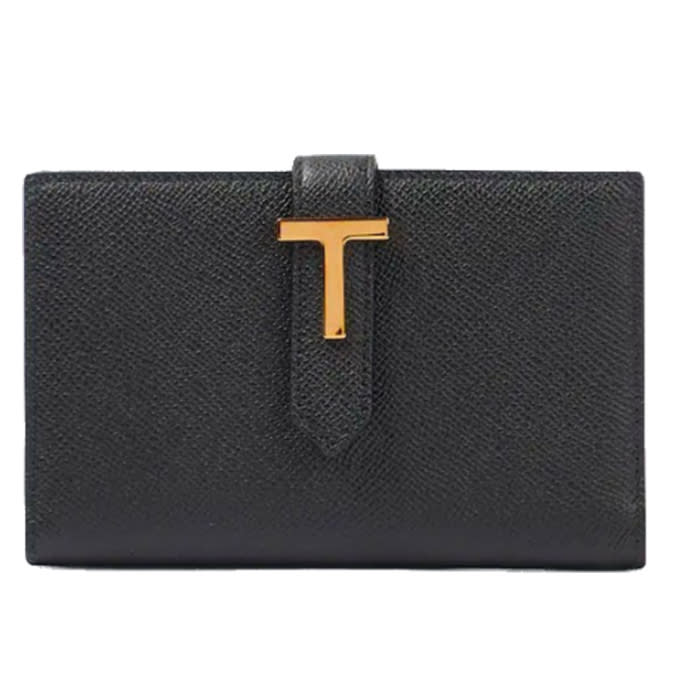 Tom Ford T Strap Leather Wallet