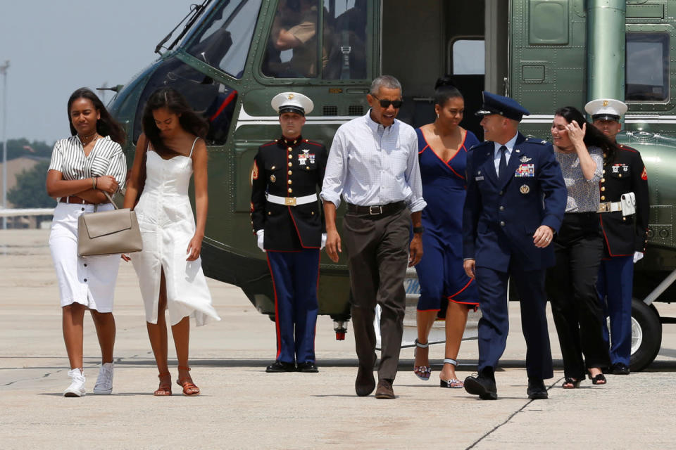 The first family’s summer vacation at Martha’s Vineyard