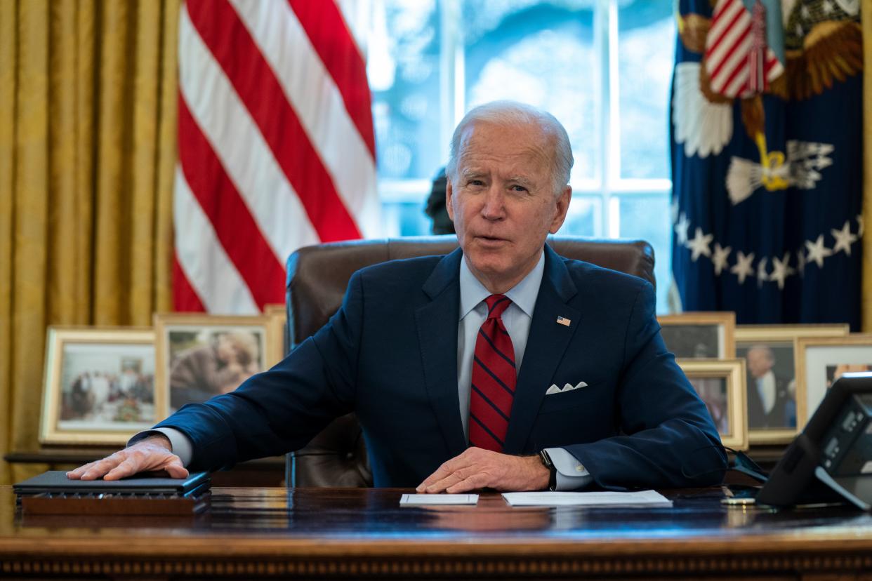 Biden (Copyright 2021 The Associated Press. All rights reserved)