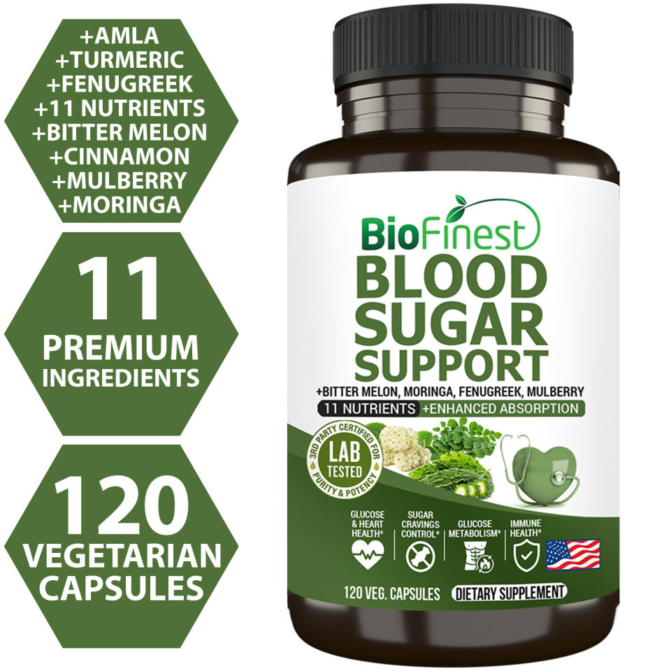 Biofinest Blood Sugar Support Supplement. (Photo: Lazada SG)