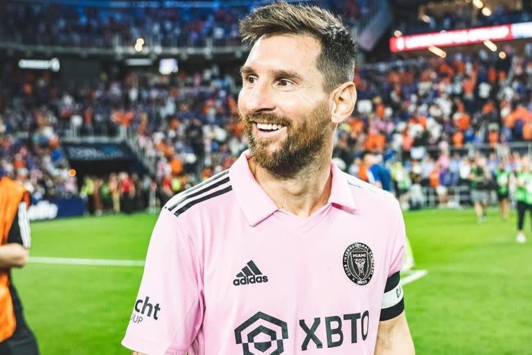 Lionel Messi volvió a salir victorioso con el Inter Miami (Instagram @leomessi)