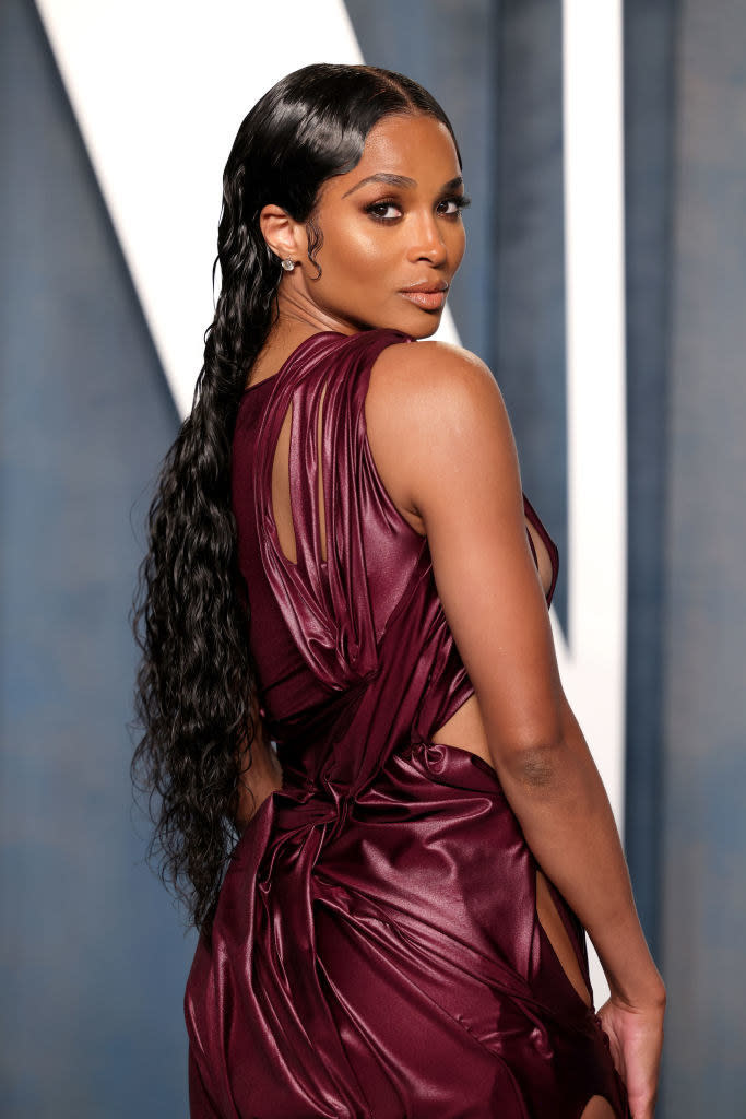 Ciara at the Vanity Fair Oscar Party