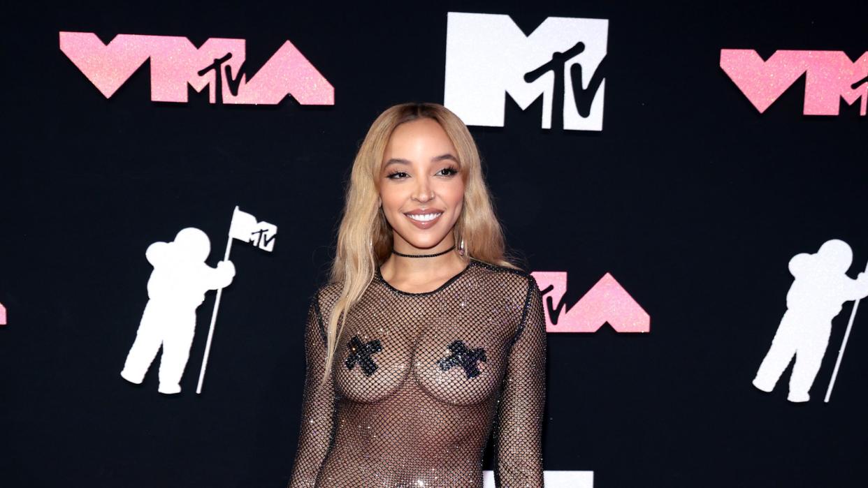 tinashe attends the 2023 mtv video music awards at the prudential center on september 12, 2023 in newark, new jersey