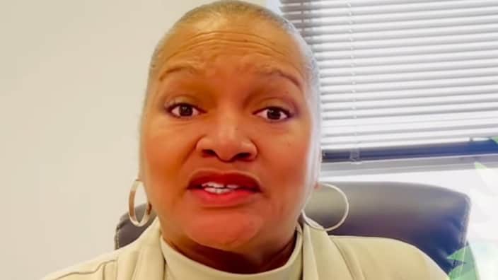 Sherry Gamble Smith, president of the Black Wall Street Chamber of Commerce, was fatally wounded Wednesday by gunfire in her home in the Tulsa suburb of Bixby, Oklahoma, as was her husband. (Photo: Screenshot/YouTube.com)